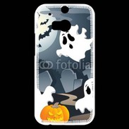 Coque HTC One M8s j'aime les fantômes 16
