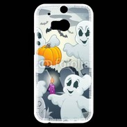 Coque HTC One M8s j'aime les fantômes 17