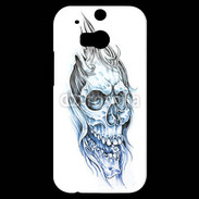 Coque HTC One M8s Crâne en dessin 50