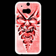 Coque HTC One M8s Monstre en dessin rouge 