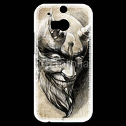 Coque HTC One M8s Devil Hill en dessin