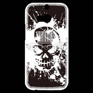 Coque HTC One M8s Tête de mort Code Barre