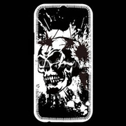 Coque HTC One M8s Tête de mort 1500