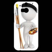Coque HTC One M8s Artiste peintre