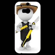 Coque HTC One M8s Jardinier