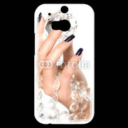 Coque HTC One M8s Ongles esthéticienne