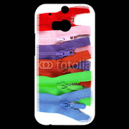 Coque HTC One M8s Fermetures éclaires coutures