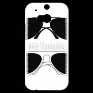 Coque HTC One M8s Lunettes aviator pilote 