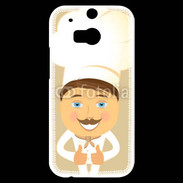 Coque HTC One M8s Chef vintage
