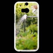 Coque HTC One M8s Jardinier