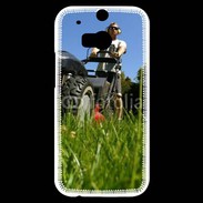 Coque HTC One M8s Jardinier