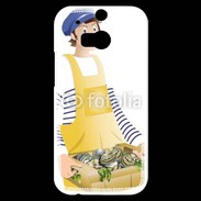 Coque HTC One M8s Ostréiculteur