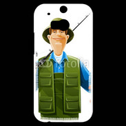 Coque HTC One M8s Pêcheur 3