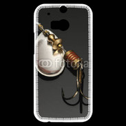 Coque HTC One M8s Hameçon et cuillère pêcheur