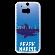 Coque HTC One M8s Pêcheur de requin