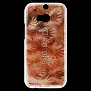 Coque HTC One M8s Peinture préhistorique de mains