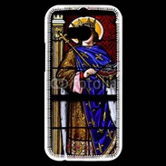 Coque HTC One M8s Saint louis vitrail de la cathédrale de Blois