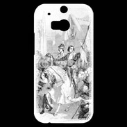 Coque HTC One M8s Charles VII et Jeanne d'Arc