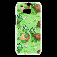 Coque HTC One M8s Bande dessinée de tortue