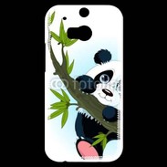 Coque HTC One M8s Panda géant en cartoon