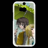 Coque HTC One M8s Cute boy and girl 25