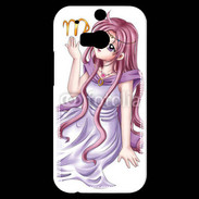 Coque HTC One M8s Manga style illustration of zodiac 25