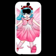 Coque HTC One M8s Cartoon illustration of a pixie