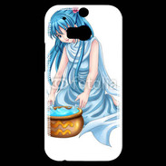 Coque HTC One M8s Manga style illustration of zodiac 28