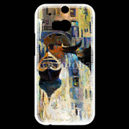 Coque HTC One M8s Peinture du canal de Venise en Italie