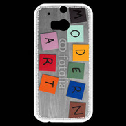 Coque HTC One M8s Modern art