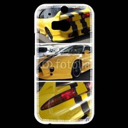 Coque HTC One M8s Voiture jaune 6