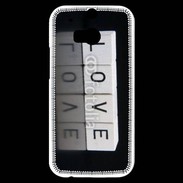 Coque HTC One M8s LOVE
