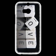 Coque HTC One M8s LOVE 2
