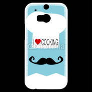 Coque HTC One M8s I love Cooking 500