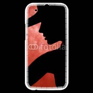 Coque HTC One M8s Silhouette danse country