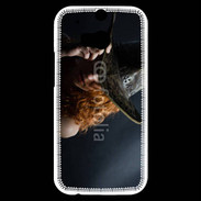 Coque HTC One M8s Girl danse country