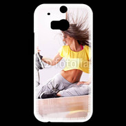 Coque HTC One M8s Danseuse hip hop
