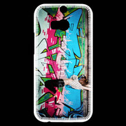 Coque HTC One M8s Street dance girl 3