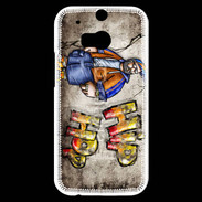 Coque HTC One M8s HIP HOP graffiti