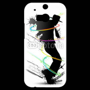 Coque HTC One M8s Grungy dancer 50