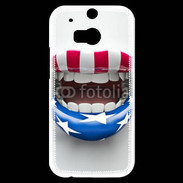 Coque HTC One M8s Lèvres USA