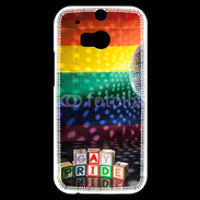 Coque HTC One M8s Gay Pride 2