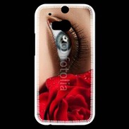Coque HTC One M8s Fleurs glamour 5
