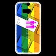 Coque HTC One M8s Gay keyboard