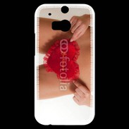 Coque HTC One M8s Coeur sexy