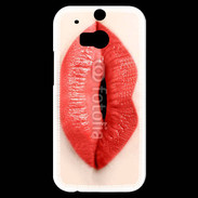 Coque HTC One M8s Bouche de femme rouge 50