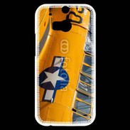 Coque HTC One M8s Avion T6 vintage