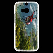 Coque HTC One M8s Hélicoptère R44