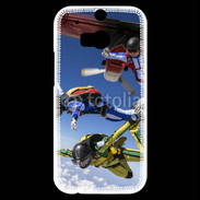 Coque HTC One M8s Saut en parachute 5
