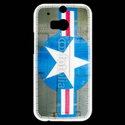 Coque HTC One M8s Cocarde aviation militaire
